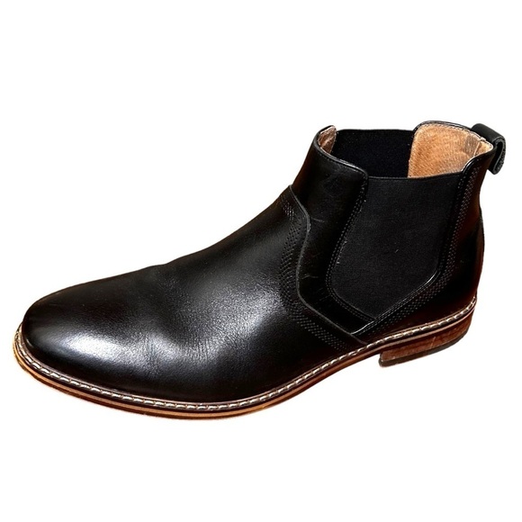 Stacy Adams Men's Kayden Leather Chelsea Boots - Picture 3 of 12